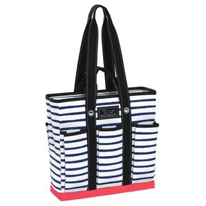 Scout Blue and Pink POCKET ROCKET Tote Bag